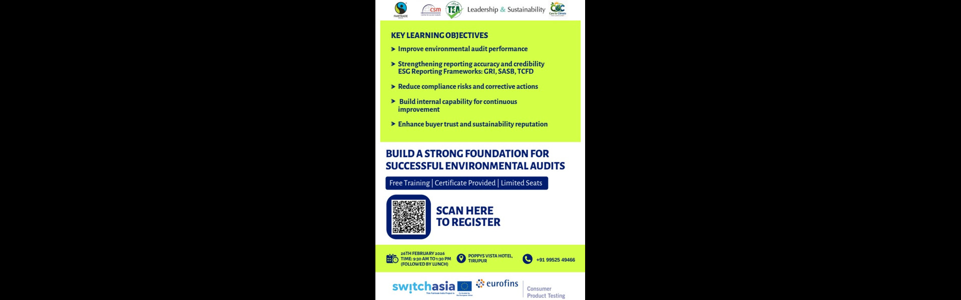 ENVIRONMENTAL TRAINING WORKSHOP